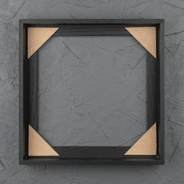 Satin Black Floating Frame only