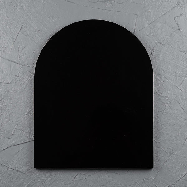 Arch aluminium black art panel for acrylic paints, oil paints, structure medium, spray paints, gouache, resin.