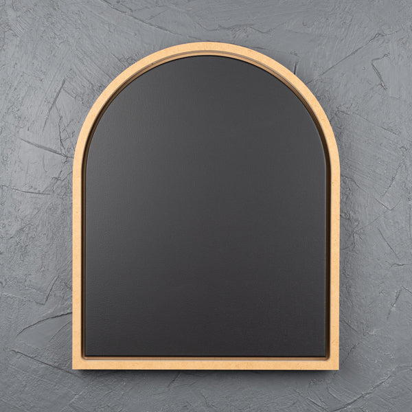 Arch Floating Frame with Primed Art Board