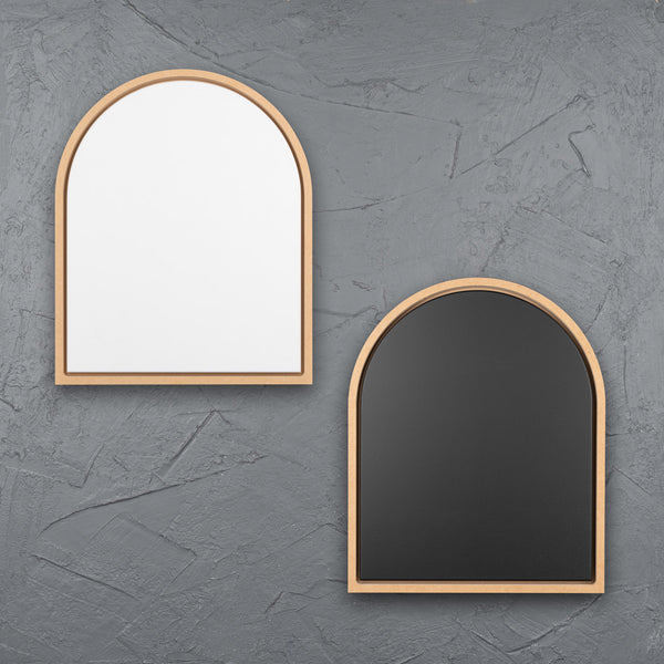 Arch Floating Frame with Primed Art Board