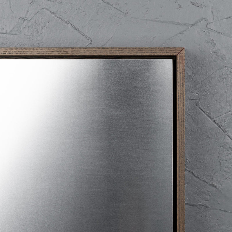 Walnut Floating Frame with Premium Raw Aluminium Art Board - Square/Rectangle